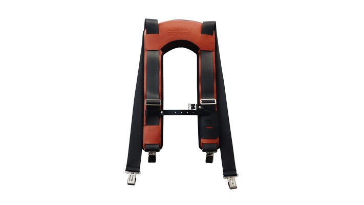 Leather suspender - Clips metal