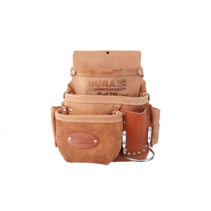 Pouch - 3 pockets - inside loop - LEFT side